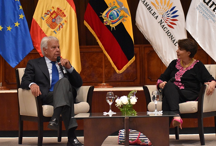 Felipe González y Rosalía Arteaga
